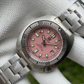 STEELDIVE SD1981 dive watch — variant 81FF-SS stock photo