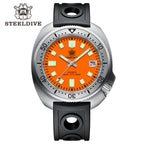 STEELDIVE SD1981 dive watch — variant 81OR-HR stock photo