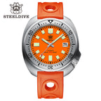 STEELDIVE SD1981 dive watch — variant 81OR-OR stock photo