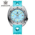 STEELDIVE SD1981 dive watch — variant 81QL-QLR stock photo