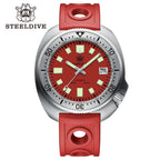 STEELDIVE SD1981 dive watch — variant 81RE-RR stock photo