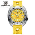 STEELDIVE SD1981 dive watch — variant 81YL-YR stock photo