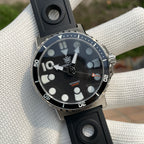STEELDIVE SD1982 dive watch — variant 82HH-HR stock photo
