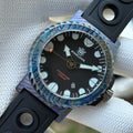 STEELDIVE SD1982Y dive watch — variant 82Y-HR stock photo
