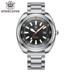 STEELDIVE SD1983 dive watch — variant 83HH-03L stock photo