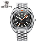 STEELDIVE SD1983 dive watch — variant 83HH-SK stock photo