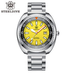 STEELDIVE SD1983 dive watch — variant 83YL-03L stock photo