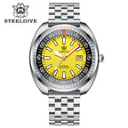 STEELDIVE SD1983 dive watch — variant 83YL-05L stock photo