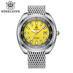 STEELDIVE SD1983 dive watch — variant 83YL-SK stock photo