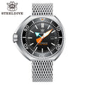 STEELDIVE SD1985 dive watch — variant 85HH-SK stock photo