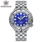 STEELDIVE SD1986 dive watch — variant 86BL-05L stock photo