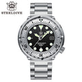 STEELDIVE SD1986 dive watch — variant 86HH-03L stock photo