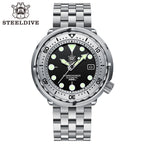 STEELDIVE SD1986 dive watch — variant 86HH-05L stock photo