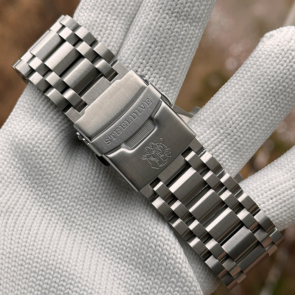 STEELDIVE SD1987 dive watch — variant  stock photo