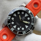 STEELDIVE SD1987 dive watch — variant 87HH-L-OR stock photo