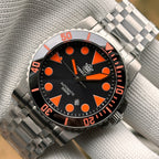 STEELDIVE SD1987 dive watch — variant 87HH-TK05L stock photo