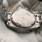 Steeldive SD1987 engraved caseback with NH35 automatic and 2000M stainless steel inscription