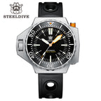 STEELDIVE SD1988 dive watch — variant 88HH-HR stock photo