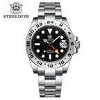 STEELDIVE SD1992 dive watch — variant 92HH-SS stock photo
