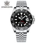 STEELDIVE SD1993 dive watch — variant 93HH-JBL stock photo