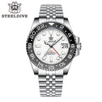 STEELDIVE SD1993 dive watch — variant 93WT-PD-JBL stock photo