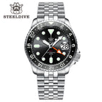 STEELDIVE SD1994 dive watch — variant 94HH-JBL stock photo