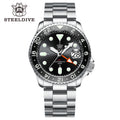 STEELDIVE SD1994 dive watch — variant 94HH-SS stock photo