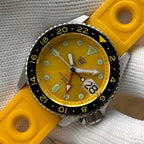 STEELDIVE SD1994 dive watch — variant 94YL-YR stock photo