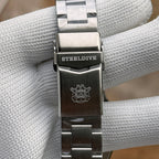 Steeldive SD1994 oyster bracelet clasp with Steeldive and diver helmet engravings