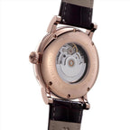 Sugess S395-02 exhibition caseback, automatic movement, SAPPHIRE, WATER RESISTANT 50M, 316L steel, S395