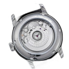 Sugess S437 exhibition caseback, automatic moonphase movement, 316L stainless steel, 5ATM, steel case