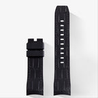 Agelocer Original 22mm Replacement Strap for Rainbow Bezel Ceramic Tourbillon (9101 / 9104)