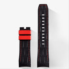 Agelocer Original 22mm Replacement Strap for Rainbow Bezel Ceramic Tourbillon (9101 / 9104)
